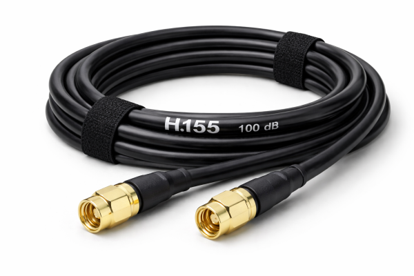 5 Meter Kabel H155 low loss 50 Ohm SMA-Stecker /  SMA-Stecker