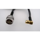 10 Meter Kabel H155 low loss 50 Ohm SMA-Winkelstecker /...