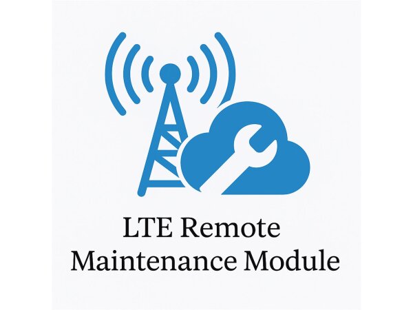 LTE Remote Maintenance Module Includes SIM activation and 1-month data service (150 MB per month) for remote system maintenance.