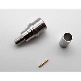 QMA / QLS Stecker für RG58