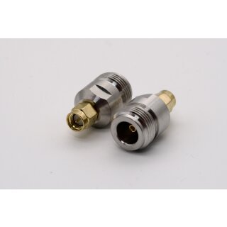 Adapter, N-Buchse / SMA-Stecker